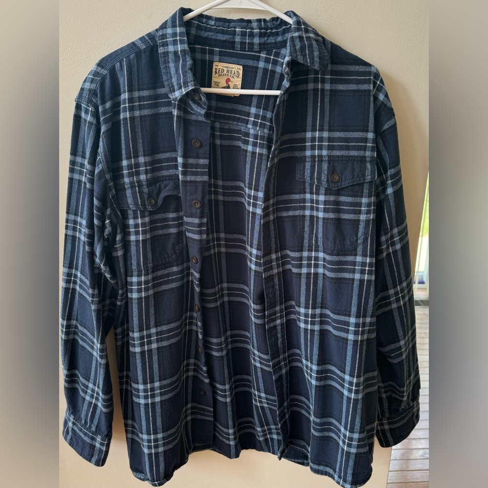 Blue Plaid Flannel